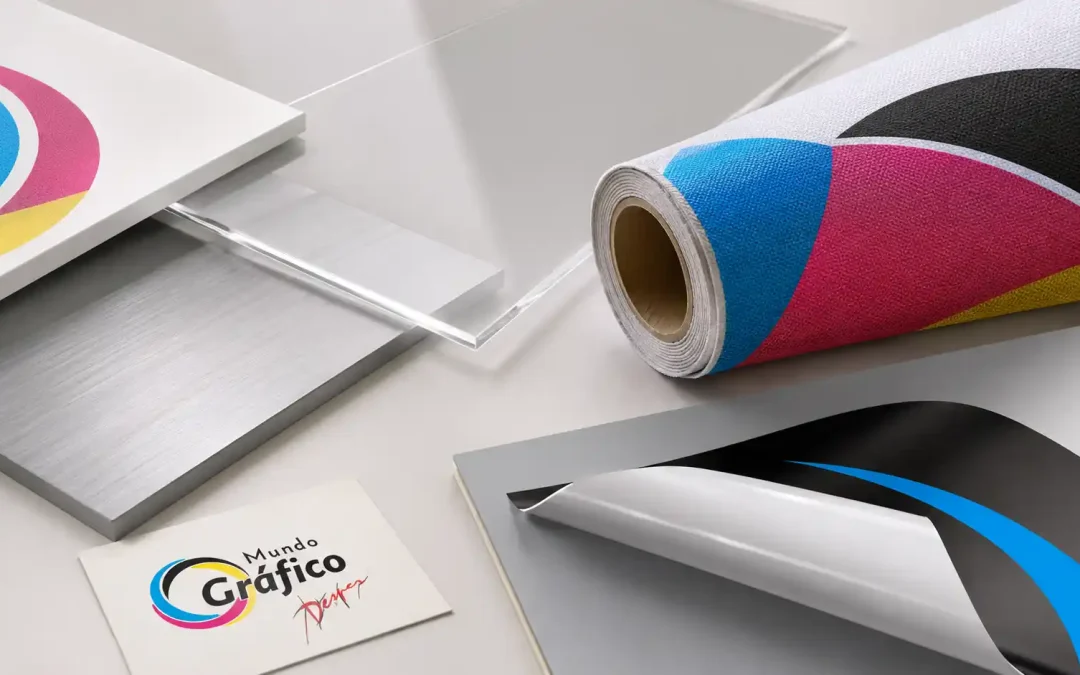 Materiales para carteles: cuál elegir entre PVC, metacrilato, aluminio, lona y vinilo