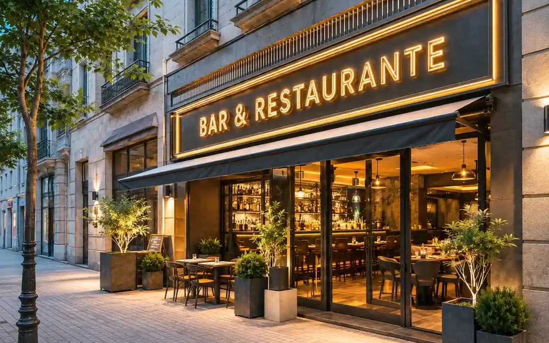 Cómo hacer que el rótulo de tu bar o restaurante destaque